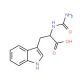 3-(1H-Indol-3-yl)-2-ureido-propionic acid - chemical structure image
