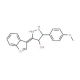 3-(1H-indol-3-yl)-5-(4-methoxyphenyl)-4,5-dihydro-1H-pyrazol-4-ol - chemical structure image