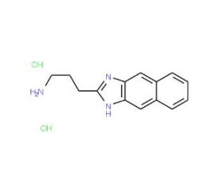 3-(1H-Naphtho[2,3-d]imidazol-2-yl)-propylamine dihydrochloride - chemical structure image