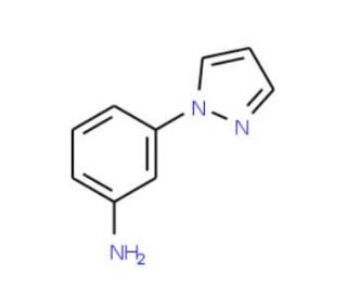3-(1H-pyrazol-1-yl)aniline (CAS 184097-88-9) - chemical structure image