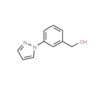 [3-(1H-Pyrazol-1-yl)phenyl]methanol (CAS 864068-80-4) - chemical structure image