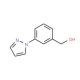 [3-(1H-Pyrazol-1-yl)phenyl]methanol (CAS 864068-80-4) - chemical structure image