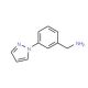 [3-(1H-Pyrazol-1-yl)phenyl]methylamine (CAS 687635-04-7) - chemical structure image