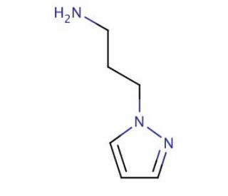 3-(1H-pyrazol-1-yl)propan-1-amine (CAS 75653-86-0) - chemical structure image