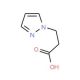3-(1H-pyrazol-1-yl)propanoic acid (CAS 89532-73-0) - chemical structure image