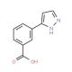 3-(1H-Pyrazol-3-yl)benzoic acid (CAS 850375-11-0) - chemical structure image