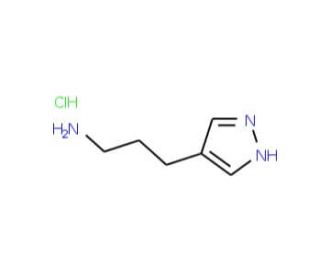3-(1H-Pyrazol-4-yl)-propylamine hydrochloride - chemical structure image