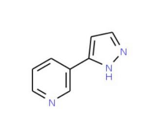 3-(1H-pyrazol-5-yl)pyridine - chemical structure image