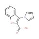 3-(1H-Pyrrol-1-yl)-1-benzofuran-2-carboxylic acid (CAS 80066-99-5) - chemical structure image