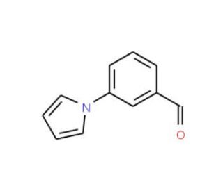 3-(1H-Pyrrol-1-yl)benzaldehyde (CAS 129747-77-9) - chemical structure image