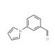 3-(1H-Pyrrol-1-yl)benzaldehyde (CAS 129747-77-9) - chemical structure image
