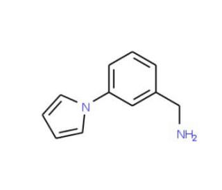 3-(1H-Pyrrol-1-yl)benzylamine (CAS 368869-95-8) - chemical structure image