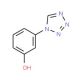 3-(1H-tetrazol-1-yl)phenol - chemical structure image