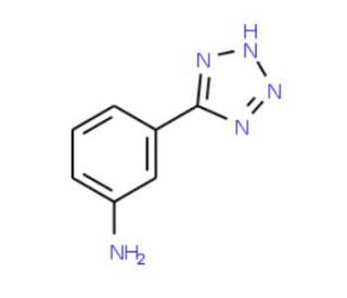 3-(1H-Tetrazol-5-yl)aniline (CAS 73732-51-1) - chemical structure image