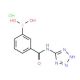 3-(1H-Tetrazol-5-ylcarbamoyl)benzeneboronic acid hydrochloride (CAS 850567-38-3) - chemical structure image