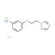 3-[2-(1H-1,2,4-triazol-1-yl)ethoxy]aniline dihydrochloride - chemical structure image