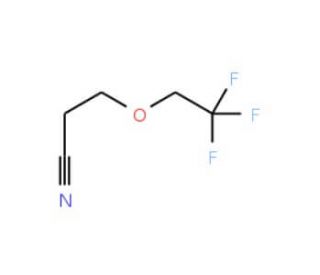 3-(2,2,2-trifluoroethoxy)propanenitrile (CAS 272128-06-0) - chemical structure image