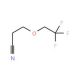 3-(2,2,2-trifluoroethoxy)propanenitrile (CAS 272128-06-0) - chemical structure image