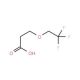 3-(2,2,2-trifluoroethoxy)propanoic acid (CAS 1016854-20-8) - chemical structure image
