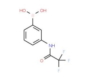 3-(2,2,2-Trifluroacetamido)benzeneboronic acid (CAS 88978-20-5) - chemical structure image