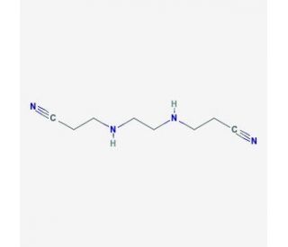 3-[2-(2-Cyano-ethylamino)-ethylamino]-propionitrile (CAS 3217-00-3) - chemical structure image