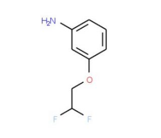 3-(2,2-Difluoroethoxy)phenylamine - chemical structure image