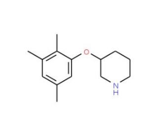 3-(2,3,5-Trimethylphenoxy)piperidine - chemical structure image