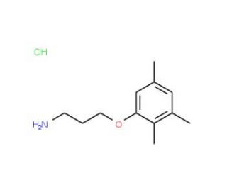 3-(2,3,5-trimethylphenoxy)propan-1-amine hydrochloride - chemical structure image