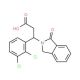 3-(2,3-Dichlorophenyl)-3-(1-oxo-1,3-dihydro-2H-isoindol-2-yl)propanoic acid - chemical structure image