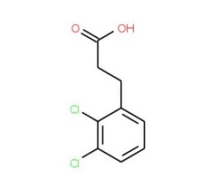 3-(2,3-Dichlorophenyl)propionic acid (CAS 57915-79-4) - chemical structure image