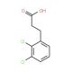 3-(2,3-Dichlorophenyl)propionic acid (CAS 57915-79-4) - chemical structure image