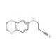 3-(2,3-dihydro-1,4-benzodioxin-6-ylamino)propanenitrile - chemical structure image