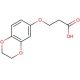 3-(2,3-Dihydro-benzo[1,4]dioxin-6-yloxy)-propionic acid - chemical structure image