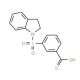 3-(2,3-Dihydro-indole-1-sulfonyl)-benzoic acid - chemical structure image