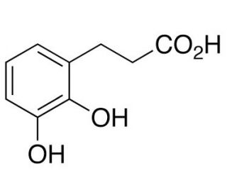 3-(2,3-Dihydroxyphenyl)propionic Acid (CAS 3714-73-6) - chemical structure image
