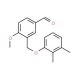 3-(2,3-Dimethyl-phenoxymethyl)-4-methoxy-benzaldehyde (CAS 438530-90-6) - chemical structure image
