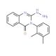 3-(2,3-dimethylphenyl)-2-hydrazinoquinazolin-4(3H)-one (CAS 84772-16-7) - chemical structure image