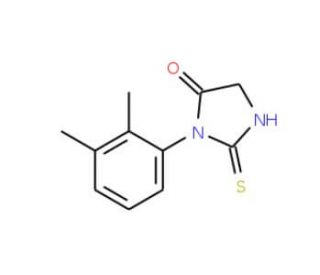 3-(2,3-dimethylphenyl)-2-mercapto-3,5-dihydro-4H-imidazol-4-one - chemical structure image