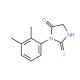 3-(2,3-dimethylphenyl)-2-mercapto-3,5-dihydro-4H-imidazol-4-one - chemical structure image