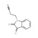 3-(2,3-Dioxo-2,3-dihydro-1H-indol-1-yl)-propanenitrile - chemical structure image