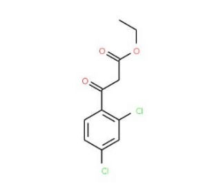 3-(2,4-Dichloro-phenyl)-3-oxo-propionic acid ethyl ester - chemical structure image