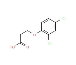 3-(2,4-dichlorophenoxy)propanoic acid - chemical structure image