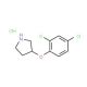 3-(2,4-Dichlorophenoxy)pyrrolidine hydrochloride - chemical structure image