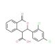 3-(2,4-Dichlorophenyl)-1-oxo-3,4-dihydro-1H-isochromene-4-carboxylic acid - chemical structure image