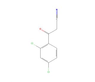 3-(2,4-dichlorophenyl)-3-oxopropanenitrile - chemical structure image