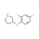 3-(2,4-Difluorophenoxy)pyrrolidine (CAS 946715-62-4) - chemical structure image