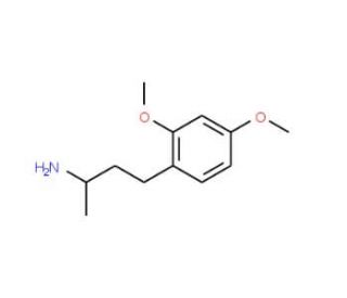 3-(2,4-Dimethoxy-phenyl)-1-methyl-propylamine - chemical structure image