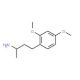 3-(2,4-Dimethoxy-phenyl)-1-methyl-propylamine - chemical structure image