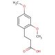 3-(2,4-Dimethoxyphenyl)propionic acid (CAS 22174-29-4) - chemical structure image