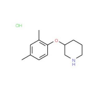 3-(2,4-Dimethylphenoxy)piperidine hydrochloride - chemical structure image